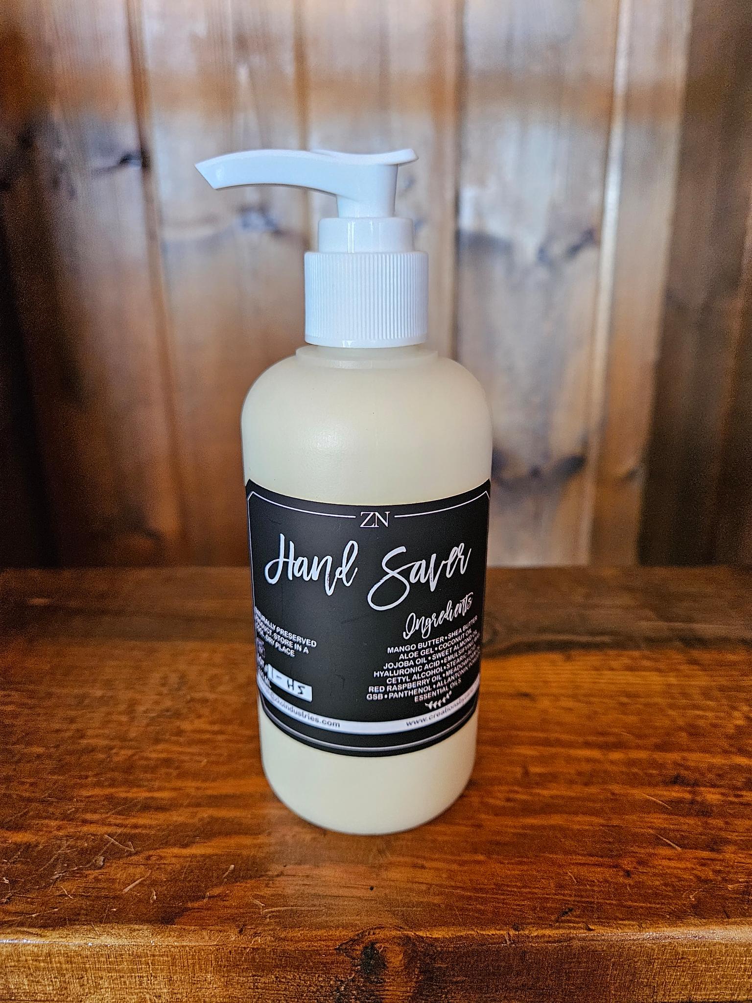 Natural hand cream moisturizer for dry, rough hands
